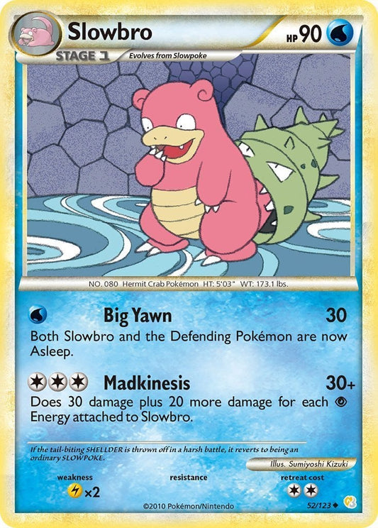 Slowbro - HeartGold SoulSilver 052/123 [ Italiano / Inglese ]