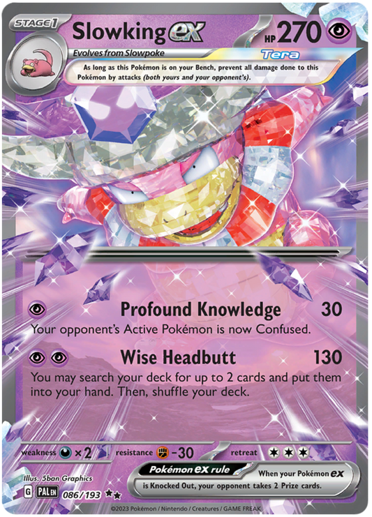 Slowking-ex - Evoluzioni a Paldea 086/193 [ Italiano / Inglese ]