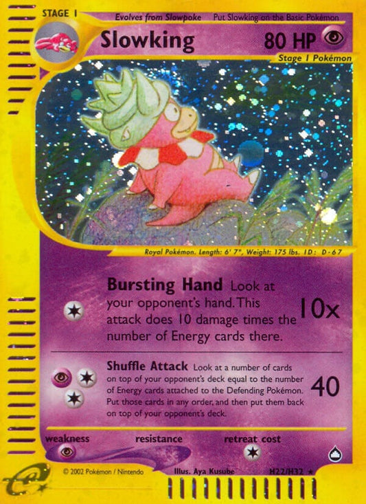 Slowking - Aquapolis 34/147 [ Italiano / Inglese ]