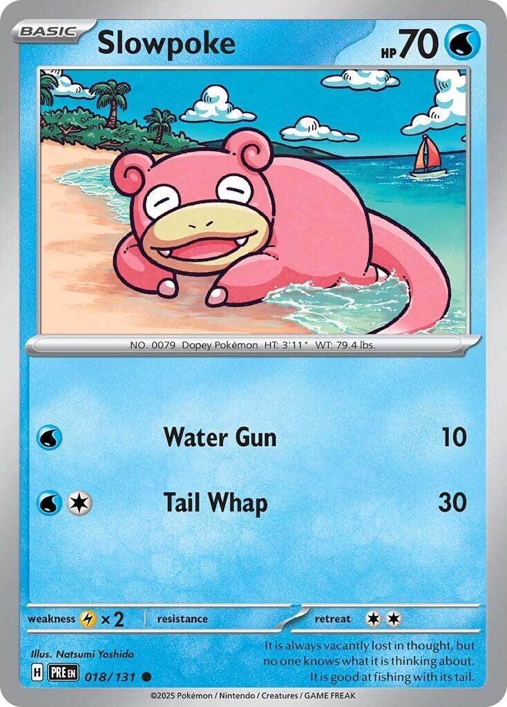 Slowpoke - Evoluzioni Prismatiche 018/131 [ Italiano / Inglese ]