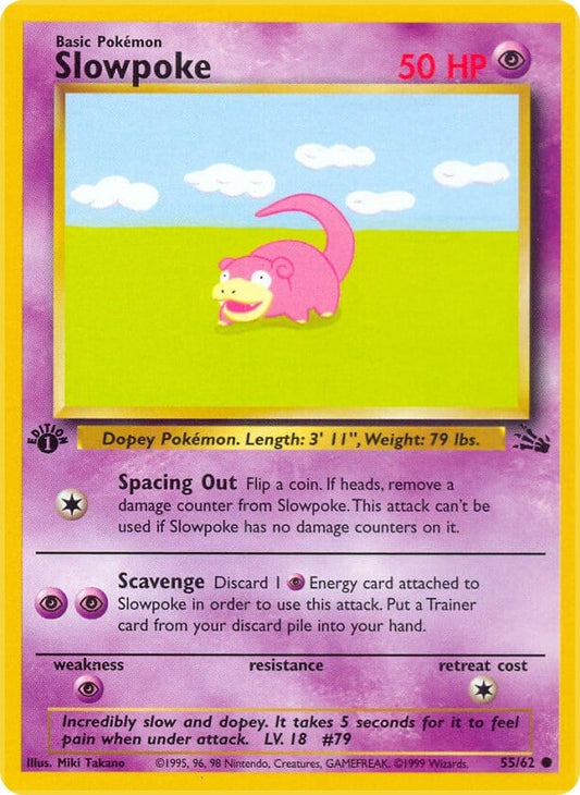 Slowpoke - Fossil 055/062 [ Italiano / Inglese ]