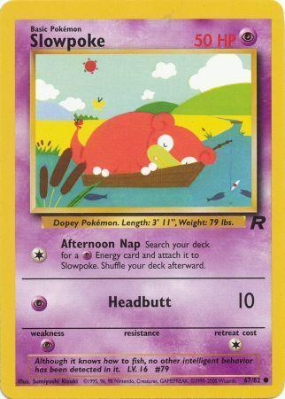 Slowpoke - Team Rocket 67/82 [ Italiano / Inglese ]