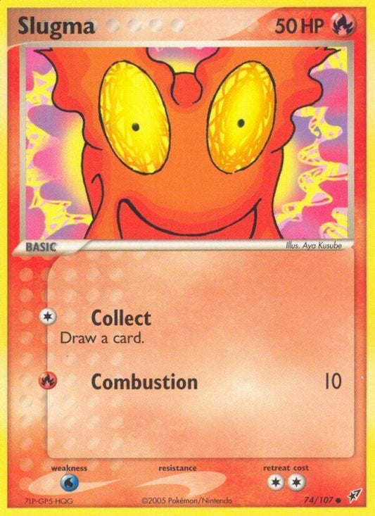 Slugma - EX Deoxys 74/107 [ Italiano / Inglese ]