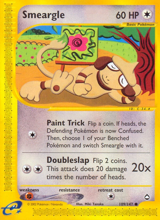 Smeargle - Aquapolis 109/147 [ Italiano / Inglese ]