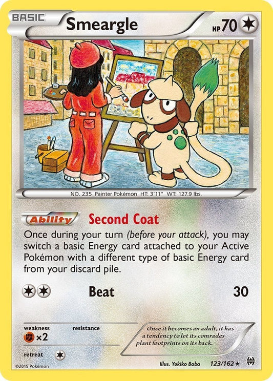 Smeargle - Turbo Blitz 123/162 [ Italiano / Inglese ]