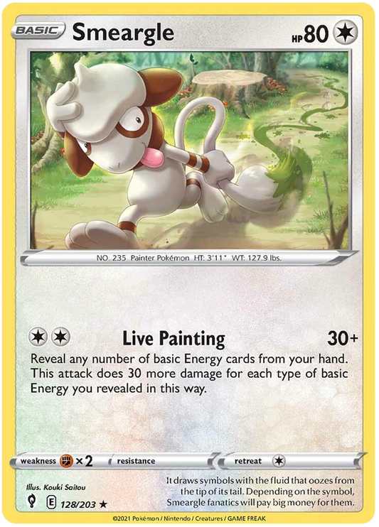 Smeargle - Evoluzioni Eteree 128/203 [ Italiano / Inglese ]