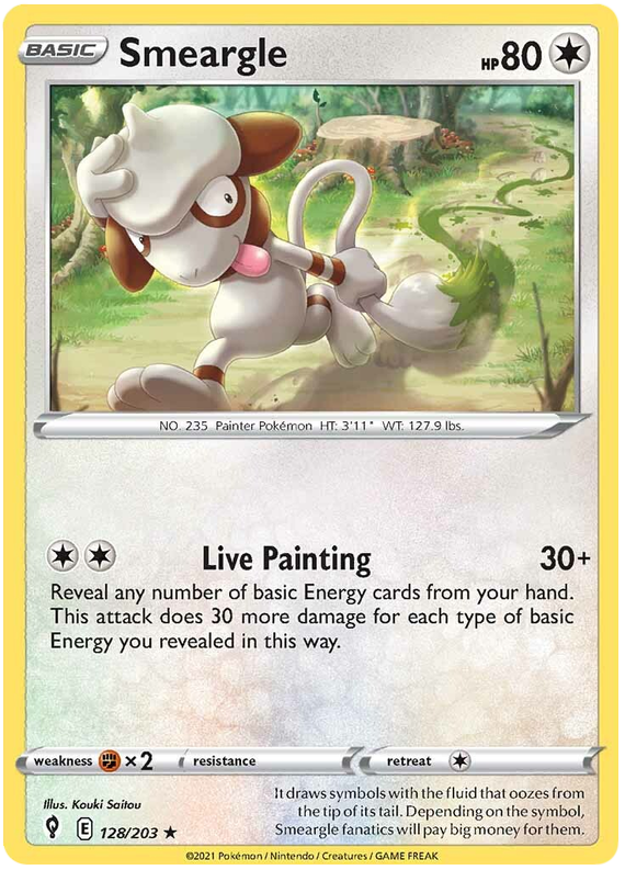 Smeargle - Evoluzioni Eteree 128/203 [ Italiano / Inglese ]