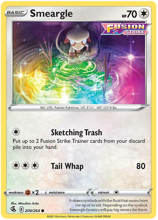 Smeargle - Colpo Fusione 209/264 [ Italiano / Inglese ]