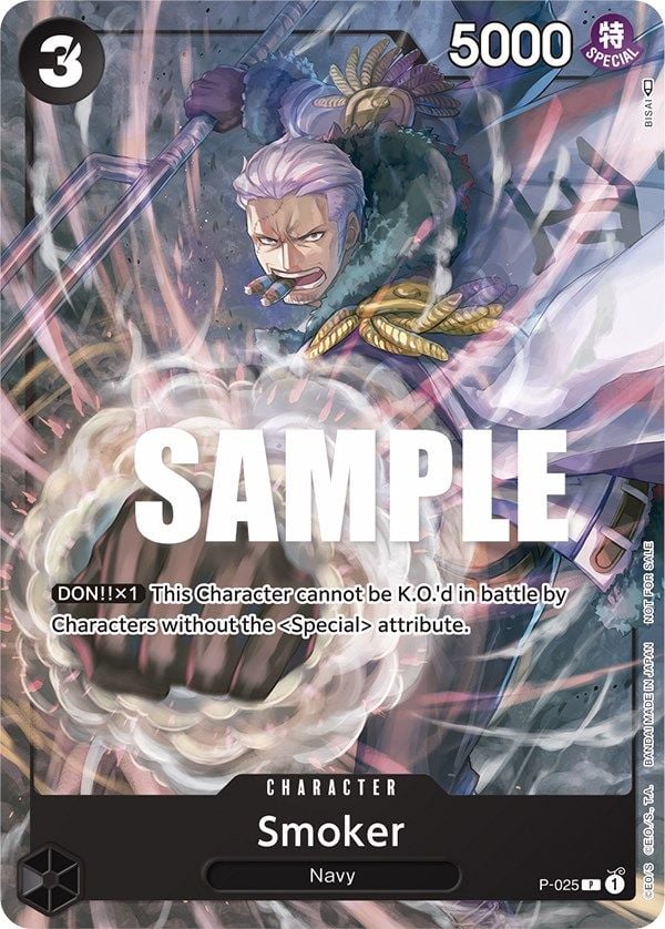 Smoker P-025 [ Inglese / Giapponese / Francese / Cinese Semplificato ]