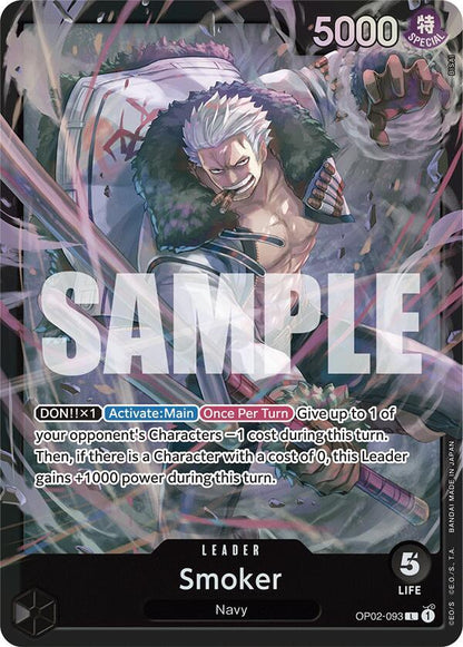 Smoker OP02-093 [ Inglese / Giapponese / Francese / Cinese Semplificato ]