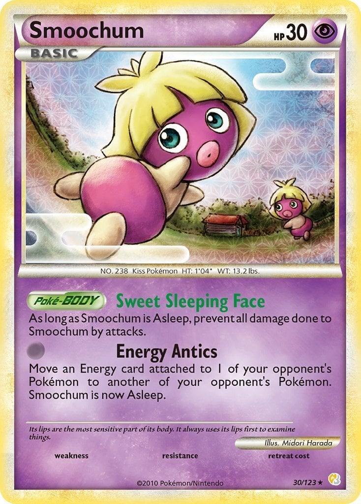 Smoochum - HeartGold SoulSilver 030/123 [ Italiano / Inglese ]