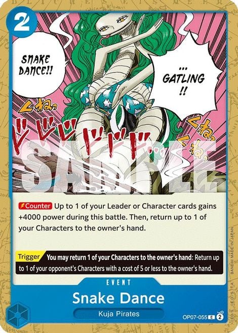 Snake Dance OP07-055 [ Inglese / Giapponese / Francese / Cinese Semplificato ]