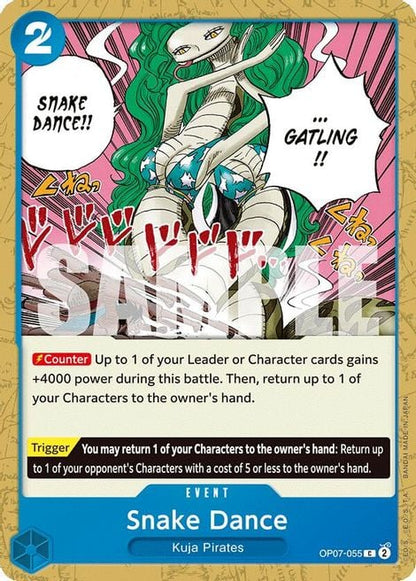 Snake Dance OP07-055 [ Inglese / Giapponese / Francese / Cinese Semplificato ]