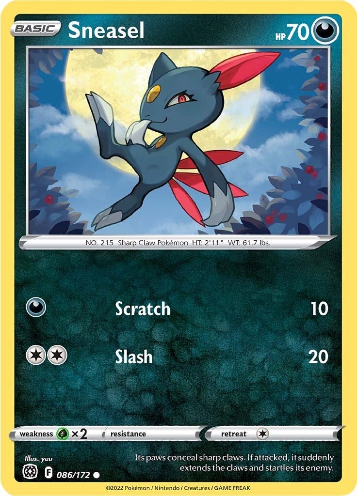Sneasel - Astri Lucenti 086/172 [ Italiano / Inglese ]