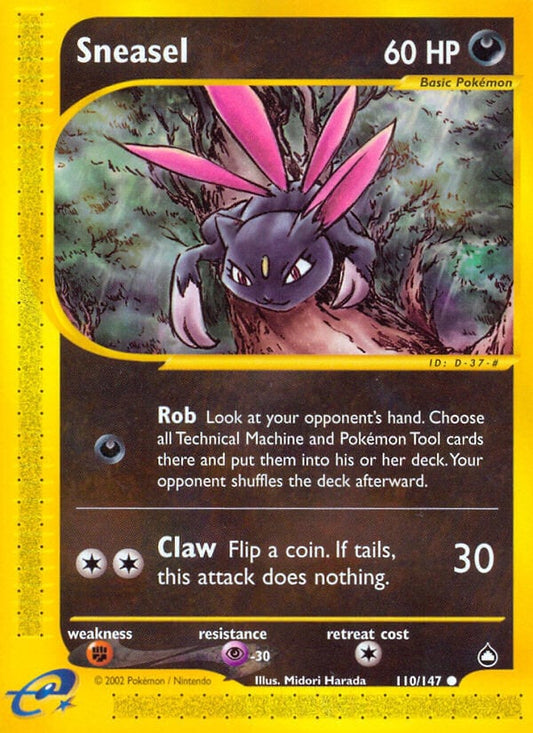 Sneasel - Aquapolis 110/147 [ Italiano / Inglese ]