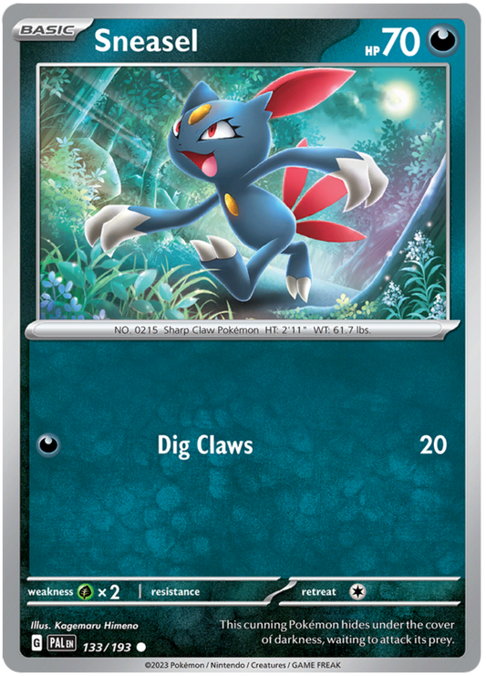 Sneasel - Evoluzioni a Paldea 133/193 [ Italiano / Inglese ]