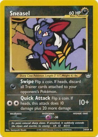 Sneasel - Neo Revelation 24/64 [ Italiano / Inglese ]