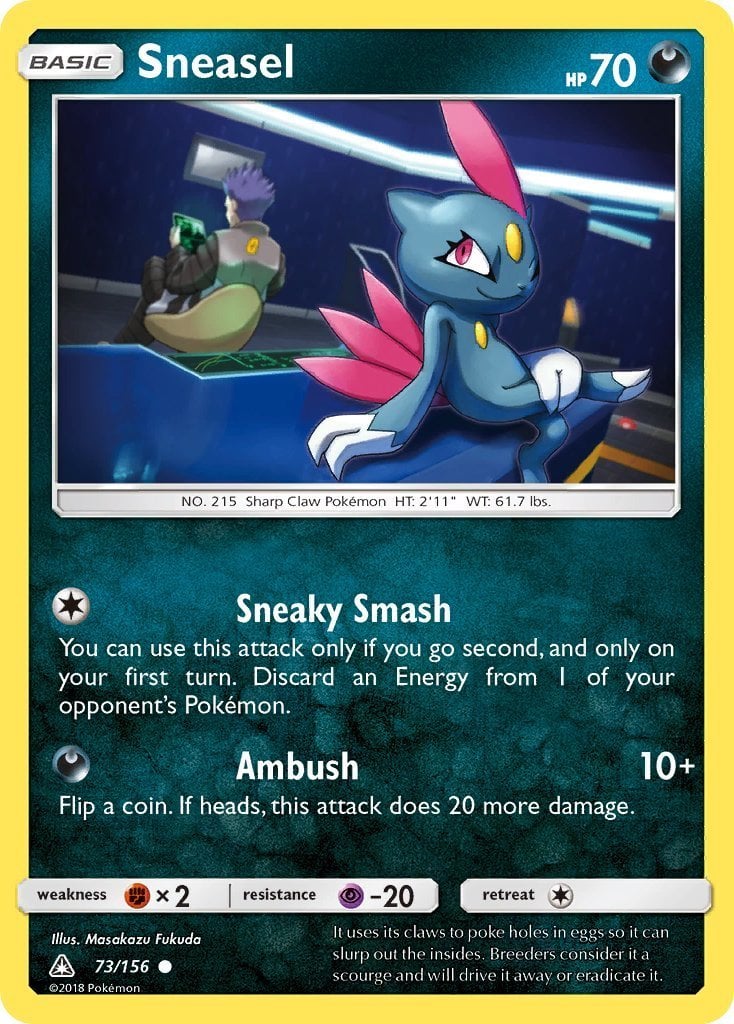 Sneasel - Ultraprisma 73/156 [ Italiano / Inglese ]