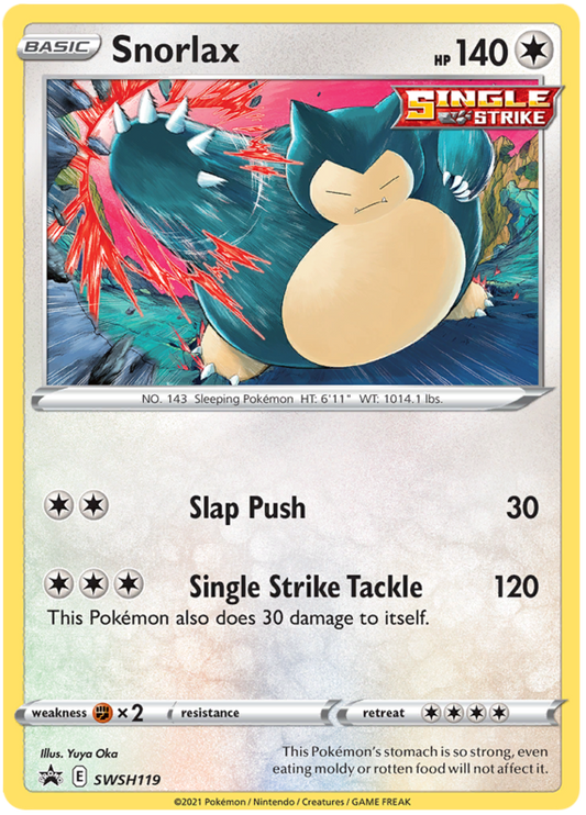 Snorlax - SPSC Promo 119 [ Italiano / Inglese ]