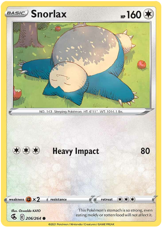 Snorlax - Colpo Fusione 206/264 [ Italiano / Inglese ]