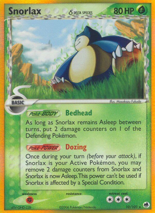 Snorlax δ Delta Species - EX L'Isola dei Draghi 010/101 [ Italiano / Inglese ]
