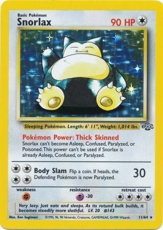 Snorlax - Jungle 27/64 [ Italiano / Inglese ]