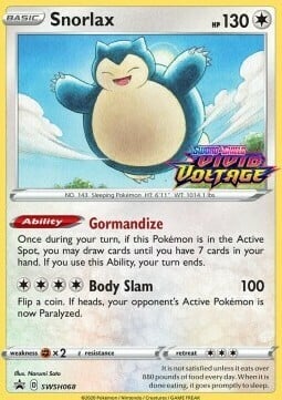 Snorlax - Voltaggio Sfolgorante 131/185 [ Italiano / Inglese ]