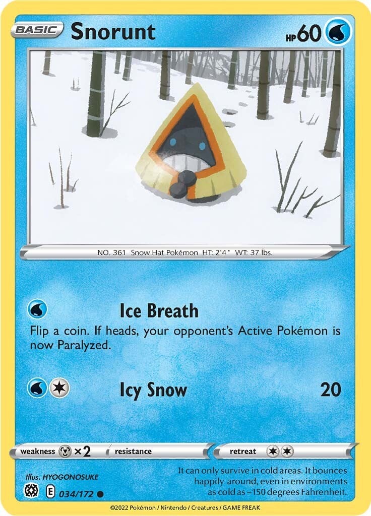 Snorunt - Astri Lucenti 034/172 [ Italiano / Inglese ]