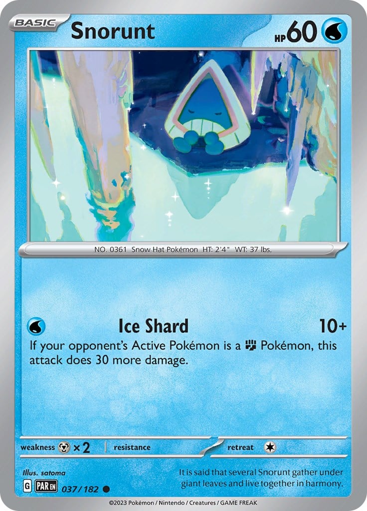 Snorunt - Paradosso Temporale 037/182 [ Italiano ]