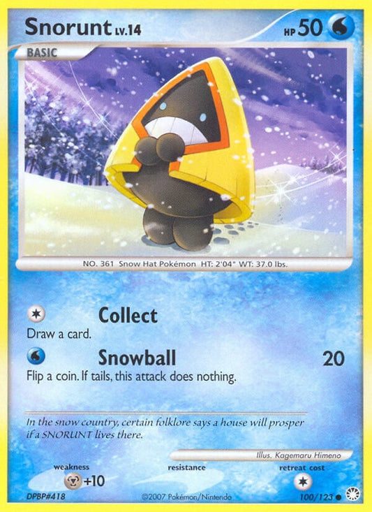 Snorunt Lv.14 - Tesori Misteriosi 100/123 [ Italiano / Inglese ]