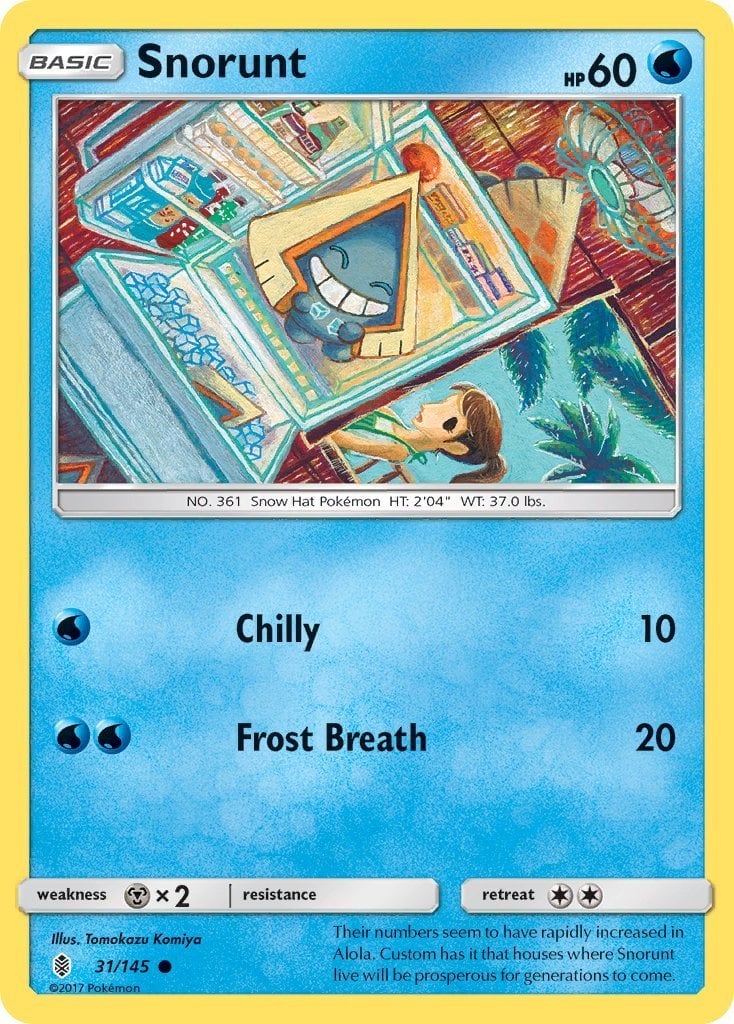Snorunt - Guardiani Nascenti 31/145 [ Italiano / Inglese ]