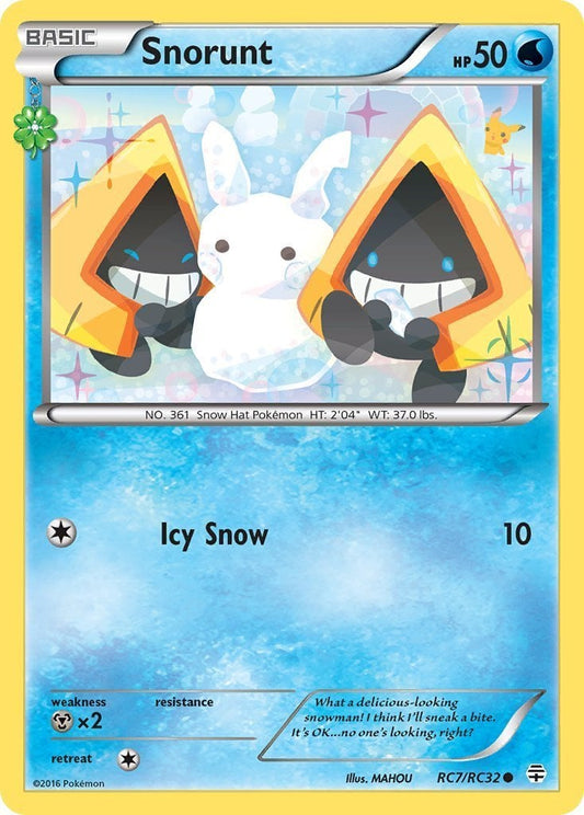 Snorunt - Radiant Collection Generation RC7/RC32 [ Italiano / Inglese ]
