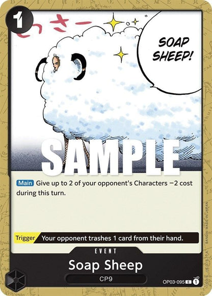 Soap Sheep OP03-095 [ Inglese / Giapponese / Francese / Cinese Semplificato ]