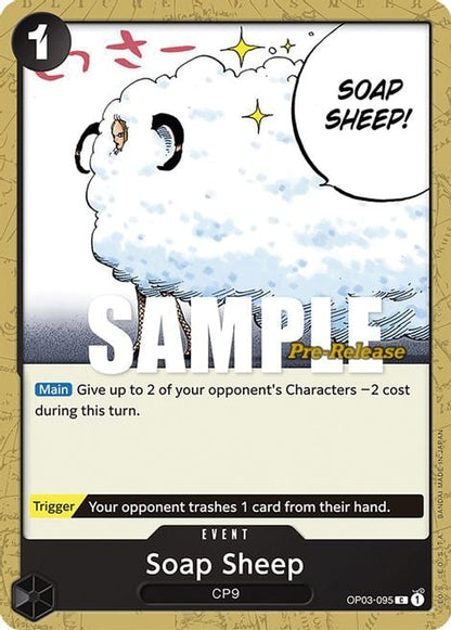 Soap Sheep OP03-095 [ Inglese / Giapponese / Francese / Cinese Semplificato ]