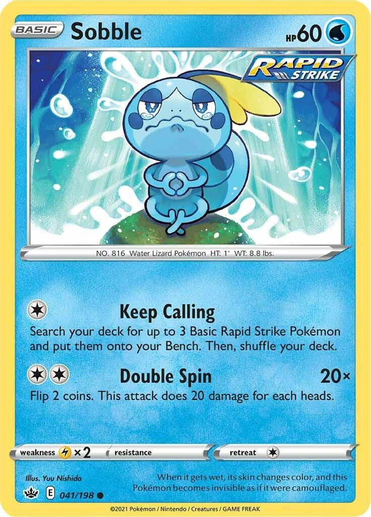 Sobble - Regno Glaciale 041/198 [ Italiano / Inglese ]