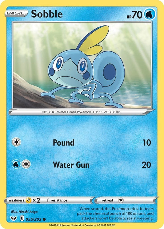 Sobble - Spada e Scudo 55/202 [ Italiano / Inglese ]