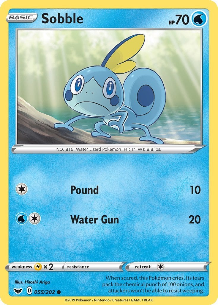 Sobble - Spada e Scudo 55/202 [ Italiano / Inglese ]