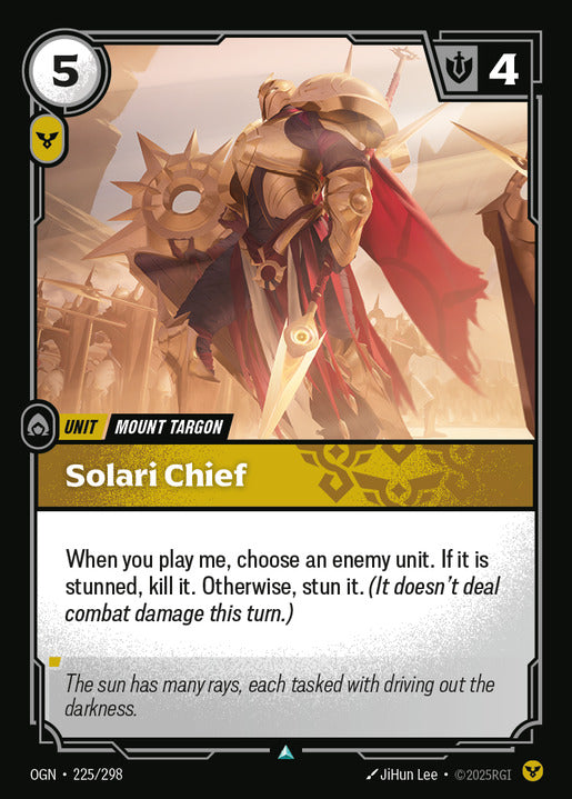 Solari Chief [ Inglese / Cinese Semplificato ]