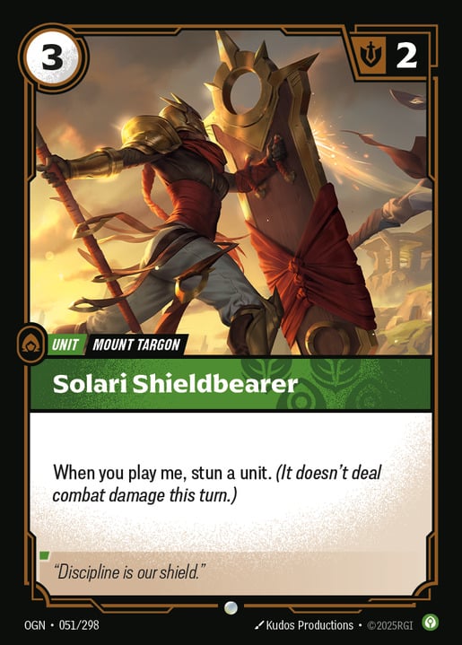 Solari Shieldbearer (Common) [ Inglese / Cinese Semplificato ]