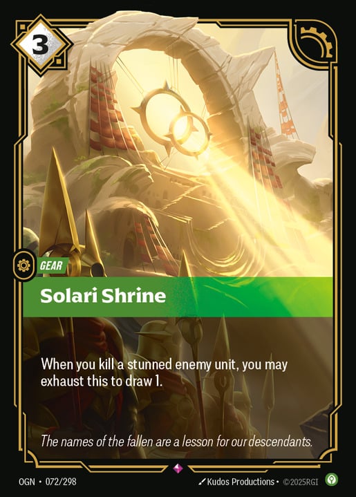 Solari Shrine (RARE) [ Inglese / Cinese Semplificato ]