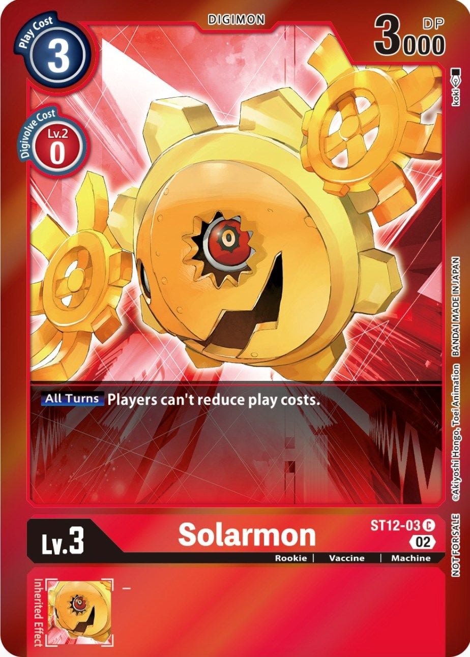 Solarmon ST12-03 [ Inglese / Giapponese ]
