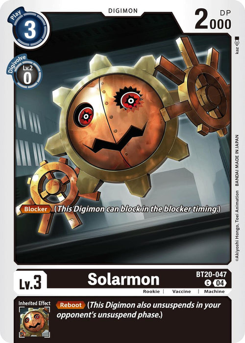 Solarmon BT20-047 [ Inglese / Giapponese ]