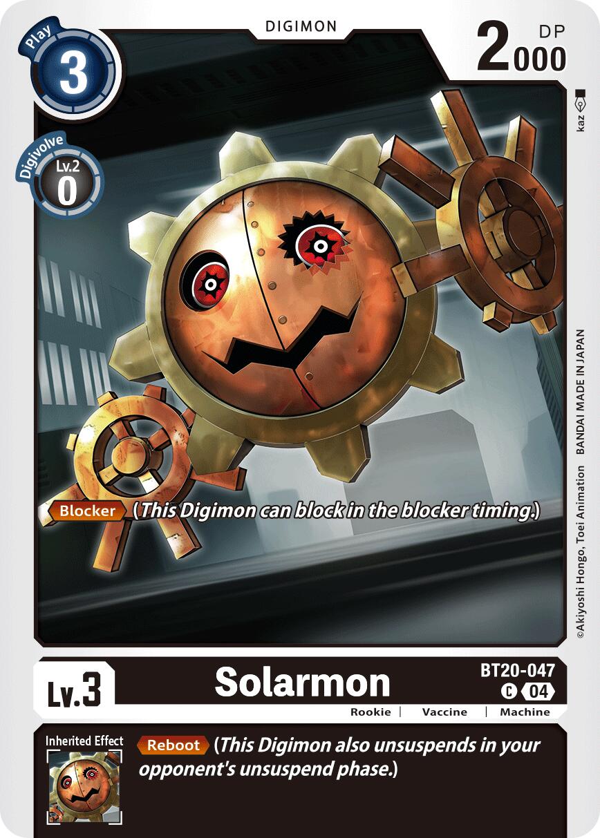 Solarmon BT20-047 [ Inglese / Giapponese ]