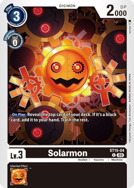 Solarmon ST15-04 [ Inglese / Giapponese ]