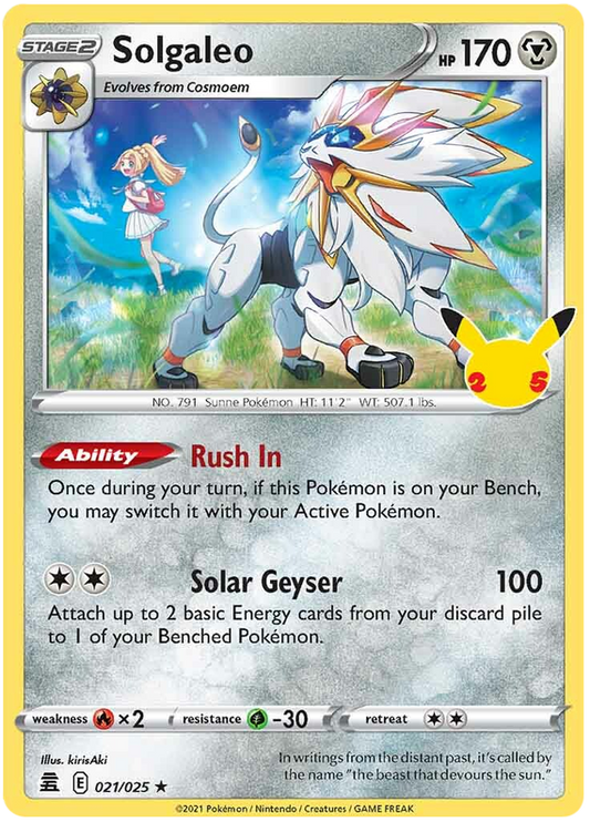 Solgaleo - Gran Festa 021 [ Italiano / Inglese ]