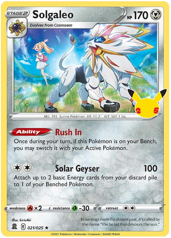 Solgaleo - Gran Festa 021 [ Italiano / Inglese ]