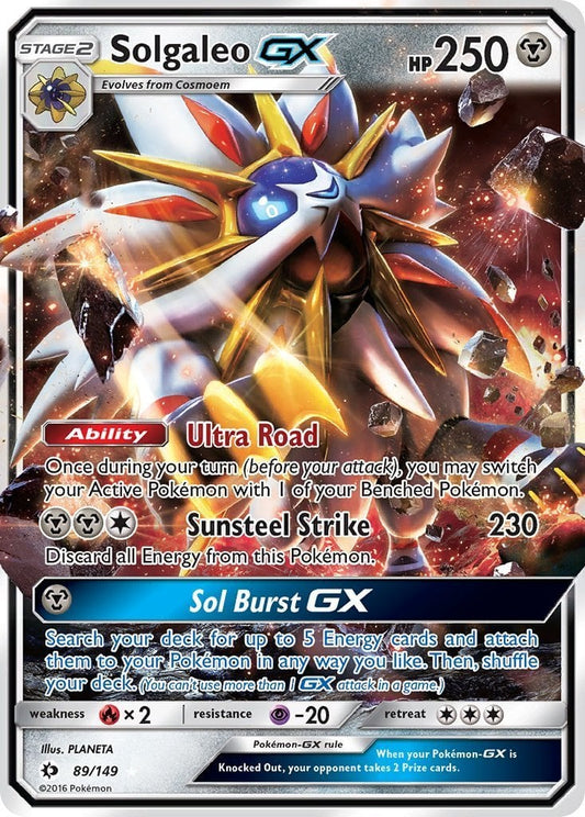Solgaleo GX - Sole e Luna 89/149 [ Italiano / Inglese ]