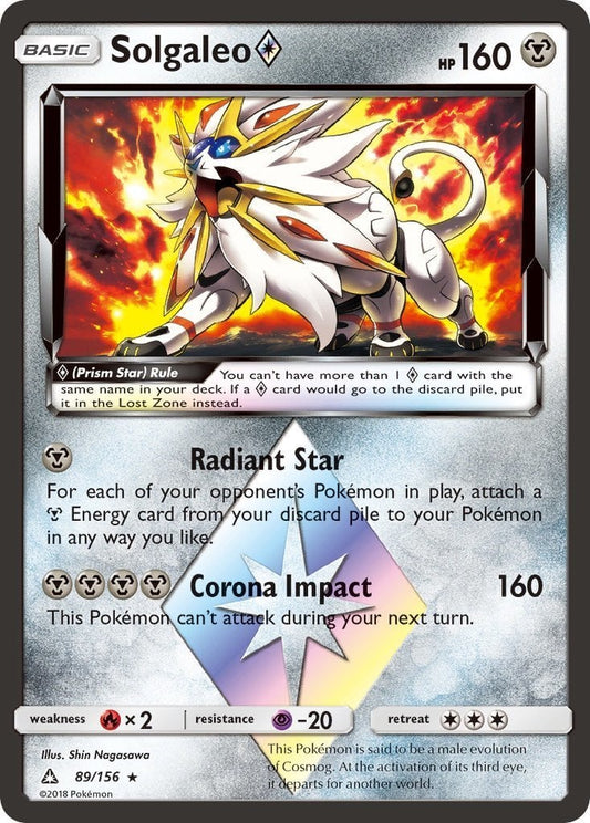 Solgaleo ◇ - Ultraprisma 89/156 [ Italiano / Inglese ]