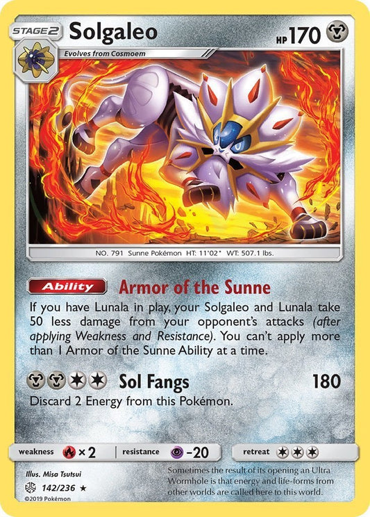 Solgaleo - Eclissi Cosmica 142/236 [ Italiano / Inglese ]