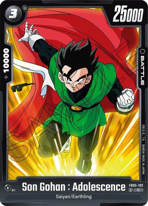 Son Gohan : Adolescence FB05-102 [ Inglese / Giapponese ]